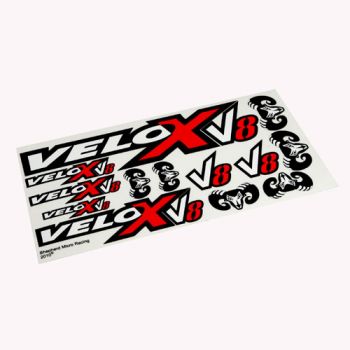 Decals Velox V8 from Shepherd Micro Racing