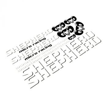 Decals Shepherd white from Shepherd Micro Racing