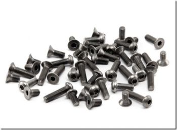 Hex. buttonhead screw titanium M3x6 (8) from Brilliant RC