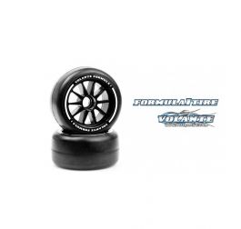 Volante F1 Front Rubber Slick Tires Asphalt Preglued
