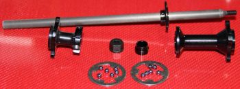 Pro Axle Kit for 235mm Wide Cars, Black from IRS Racing