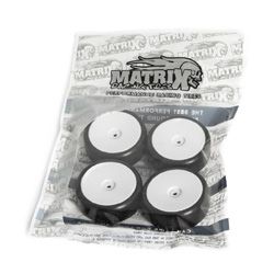 Matrix 1/10 EP rubber tyres 36 asphalt (4pcs)