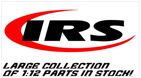 World RC has a large collection of IRS parts in stock!