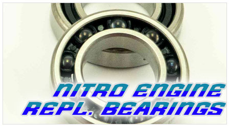 Need new bearings for your .21 or .12 Nitro engine? We got them!
