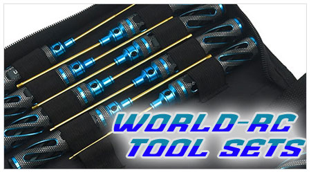 New from WorldRC: compleet tool sets